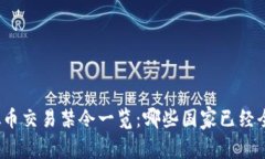 全球虚拟币交易禁令一览：哪些国家已